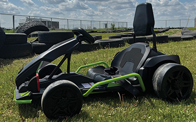 alberts-bistro-go-kart Electric go kart